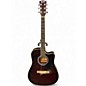 Used Galveston LC599EQ Crimson Red Burst Acoustic Electric Guitar thumbnail