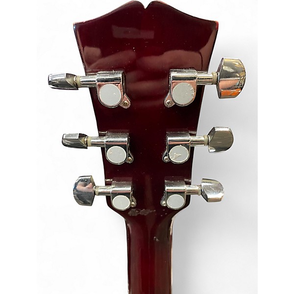 Used Galveston LC599EQ Crimson Red Burst Acoustic Electric Guitar