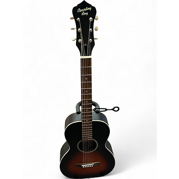 Used Recording King RPH-05 Dirty Thirties 2 Tone Sunburst Acoustic Guitar