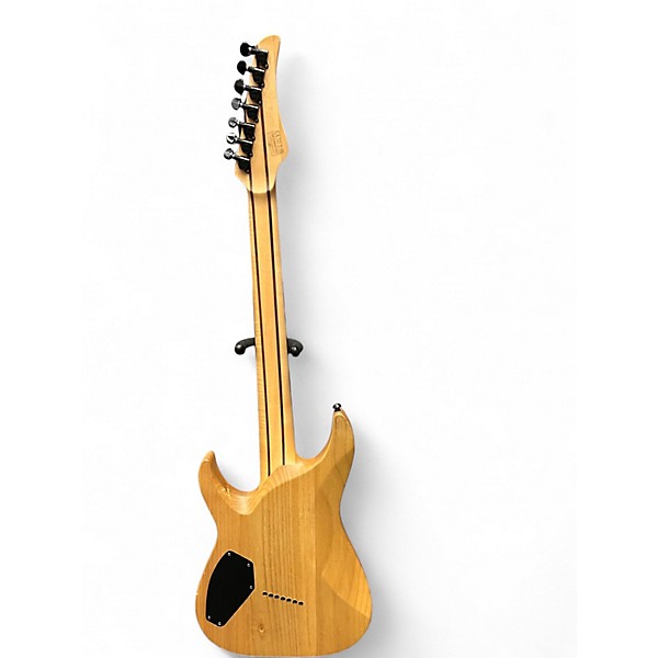Used Schecter REAPER 7 BURL Solid Body Electric Guitar