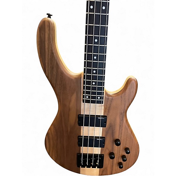 Used Dean N427 Walnut Electric Bass Guitar