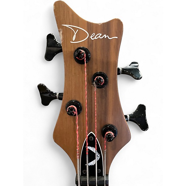 Used Dean N427 Walnut Electric Bass Guitar