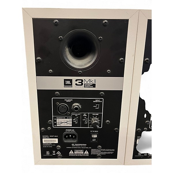 Used JBL 305p pair Powered Monitor