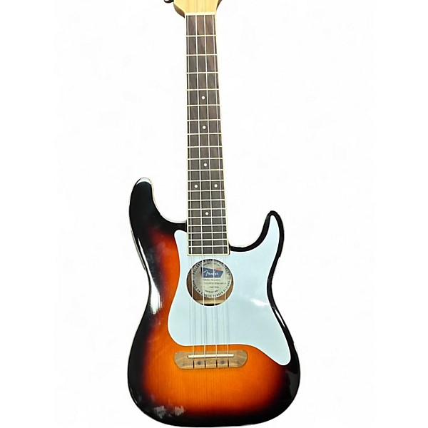 Used 2021 Fender FULLERTON STRAT UKE SB 2 Color Sunburst Ukulele