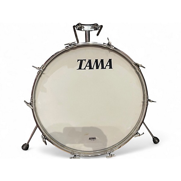 Used TAMA 4 Piece ROYALSTAR SILVER Drum Kit