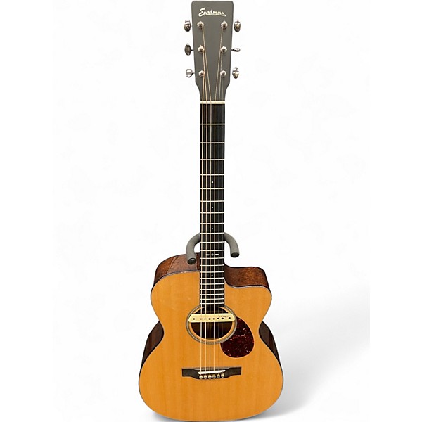 Used Eastman E1-MCE-SP Natural Acoustic Electric Guitar
