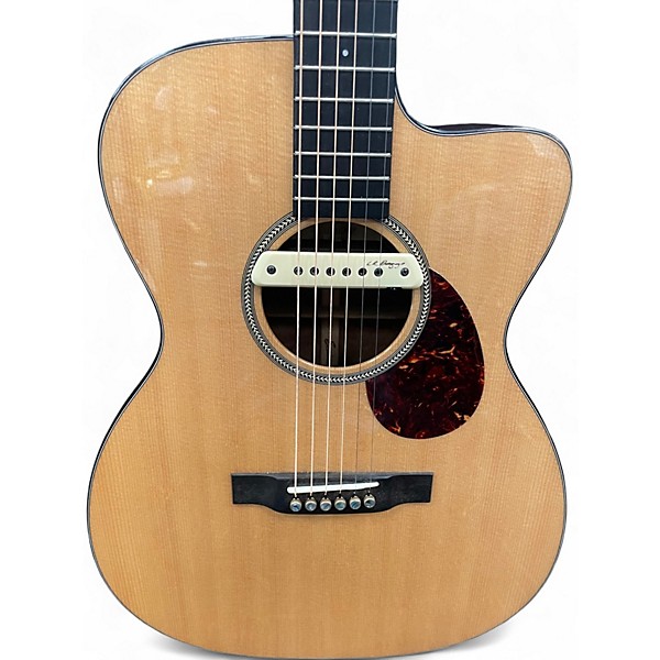 Used Eastman E1-MCE-SP Natural Acoustic Electric Guitar
