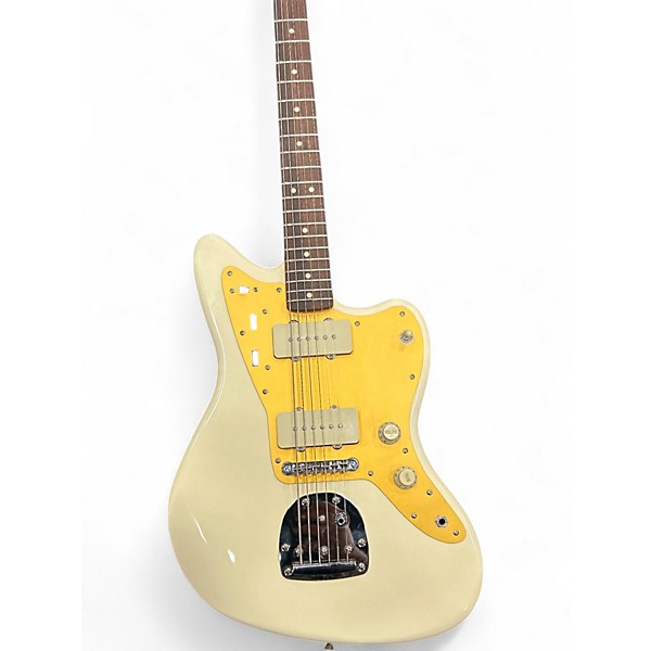 Used Squier J Mascis  Vintage White Solid Body Electric Guitar