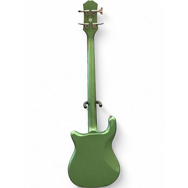 Used Epiphone Embassy Pro Wanderlust Green Metallic Electric Bass Guitar