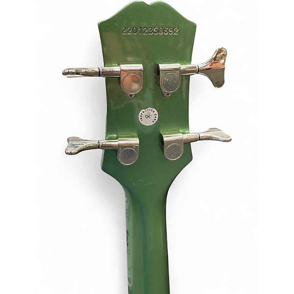 Used Epiphone Embassy Pro Wanderlust Green Metallic Electric Bass Guitar