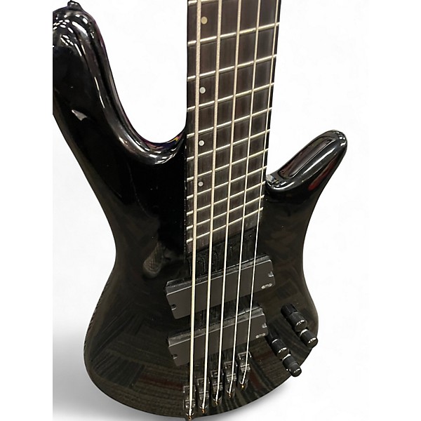 Used Spector NS DIMENSION HP 5 Black Electric Bass Guitar