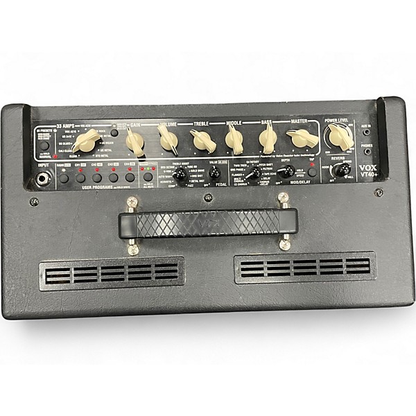 Used VOX VT40Plus Valvetronix 1x10 40W Guitar Combo Amp