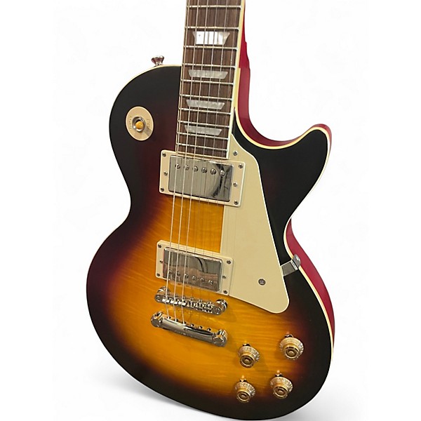 Used 2023 Epiphone 1959 Les Paul Standard Outfit Tobacco Burst Solid Body Electric Guitar