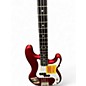 Vintage 1980s Fender 1980s mij bass candy apple red Electric Bass Guitar thumbnail