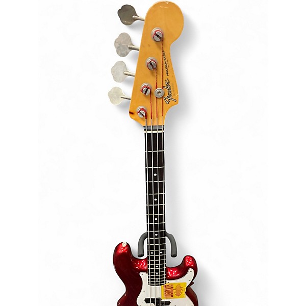 Vintage 1980s Fender 1980s mij bass candy apple red Electric Bass Guitar