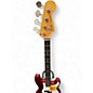 Vintage 1980s Fender 1980s mij bass candy apple red Electric Bass Guitar