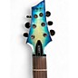 Used Schecter Guitar Research C-6 Elite Ocean Blue Burst Solid Body Electric Guitar