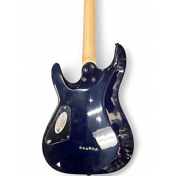 Used Schecter Guitar Research C-6 Elite Ocean Blue Burst Solid Body Electric Guitar