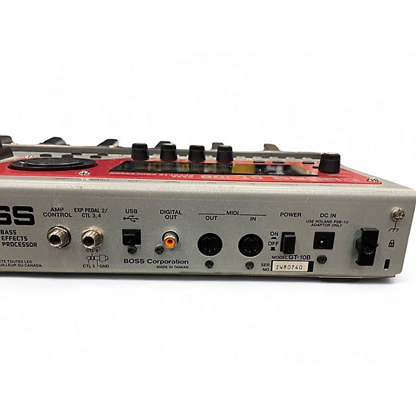 Used BOSS GT10B Bass Bass Effect Pedal
