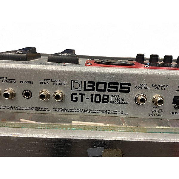 Used BOSS GT10B Bass Bass Effect Pedal