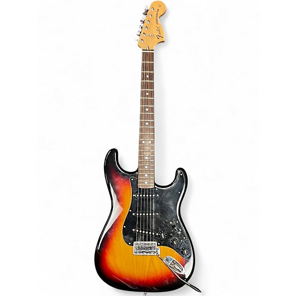 Used Fender JAPAN ST71-85TX 3 Color Sunburst Solid Body Electric Guitar