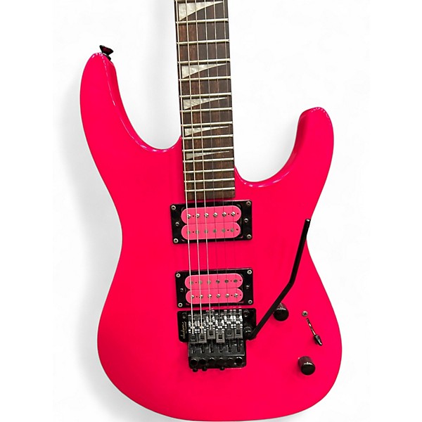 Used Jackson DK2XR Limited Edition Pink Solid Body Electric Guitar