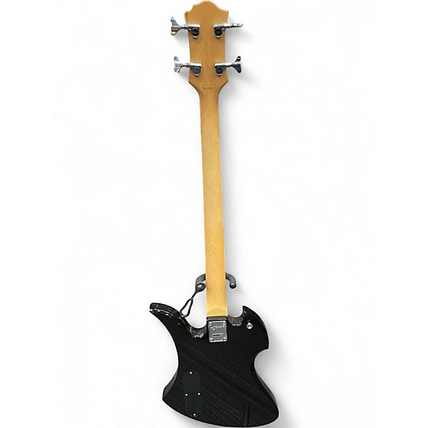Used B.C. Rich Mockingbird Bass (made in korea) Black Electric Bass Guitar