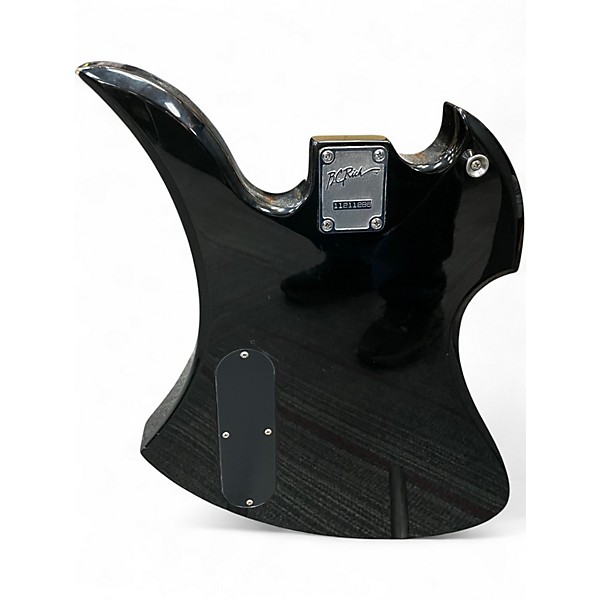 Used B.C. Rich Mockingbird Bass (made in korea) Black Electric Bass Guitar