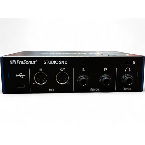 Used PreSonus Studio 24c Audio Interface