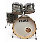 Used TAMA 5 Piece Starclassic bubinga charcoal onyx Drum Kit