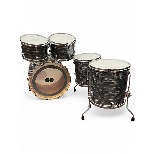 Used TAMA 5 Piece Starclassic bubinga charcoal onyx Drum Kit