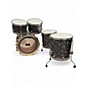 Used TAMA 5 Piece Starclassic bubinga charcoal onyx Drum Kit