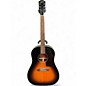 Used Epiphone J-45 Inspired by Gibson aged vintage sunburst Acoustic Electric Guitar thumbnail