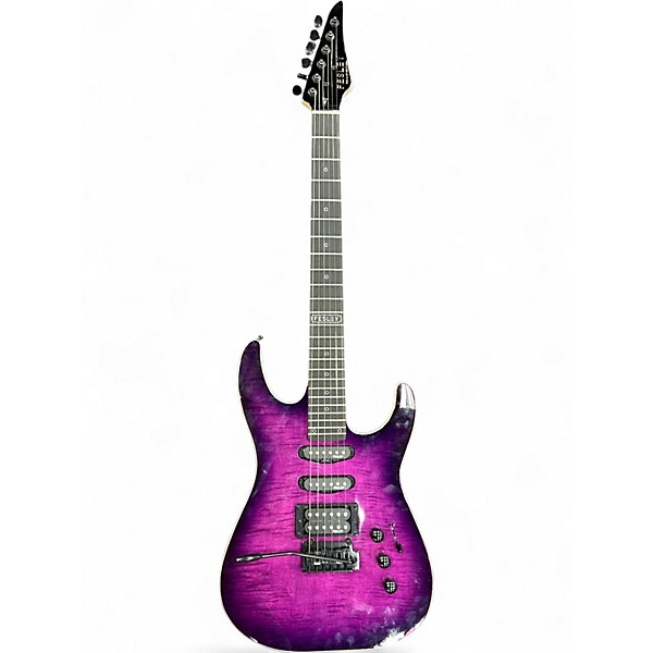 Used Fesley DELUXE EDITION PURPLE BURST Solid Body Electric Guitar