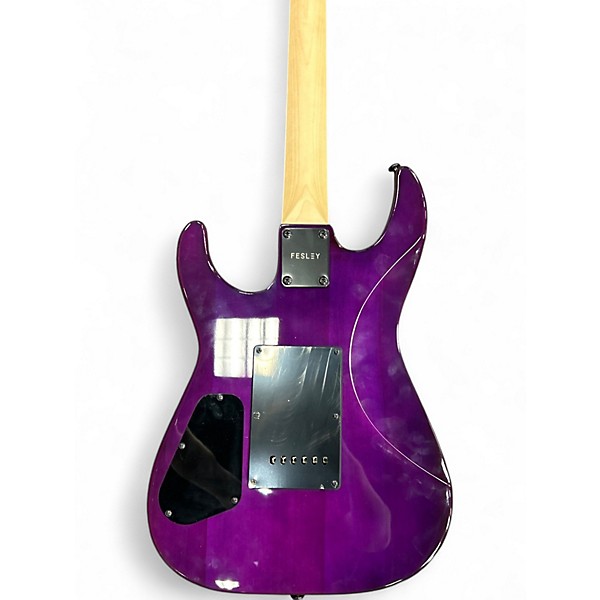Used Fesley DELUXE EDITION PURPLE BURST Solid Body Electric Guitar