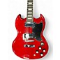Used Leo Jaymz DOUBLE CUT STANDARD Cherry Solid Body Electric Guitar