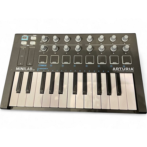 Used Arturia Minilab MKII MIDI Controller