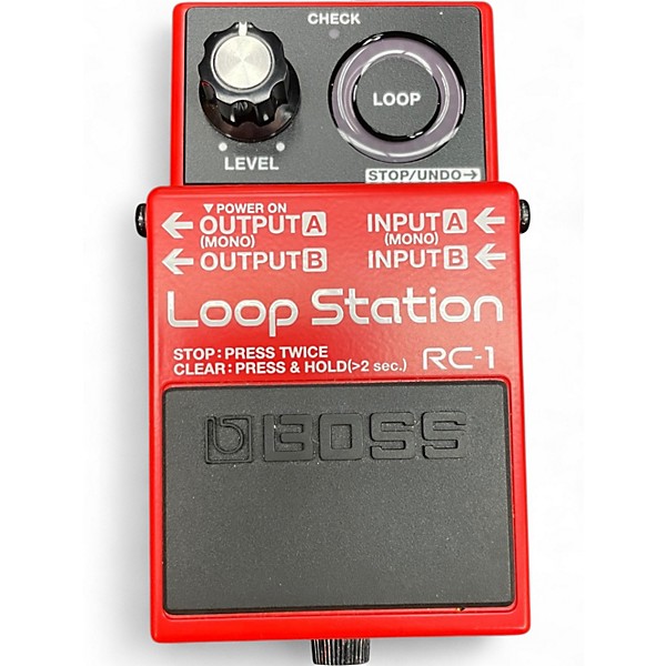 Used BOSS RC1 Loop Station Pedal