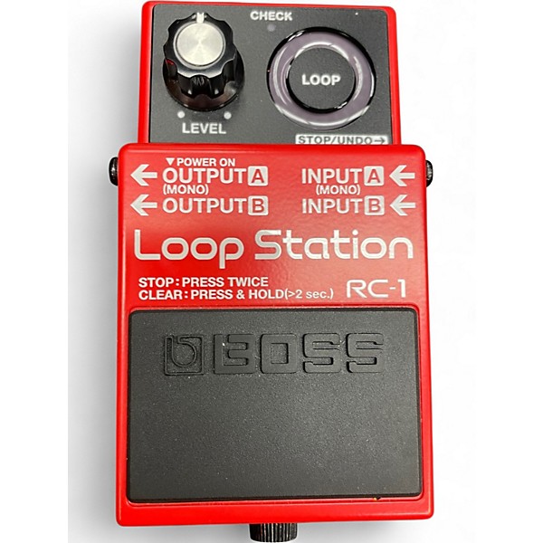 Used BOSS RC1 Loop Station Pedal