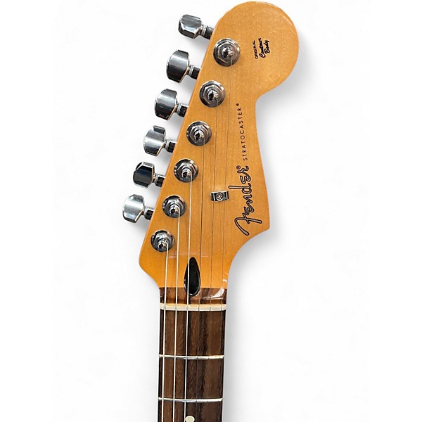 Used Fender player ii modified hss Olympic Pearl Solid Body Electric Guitar