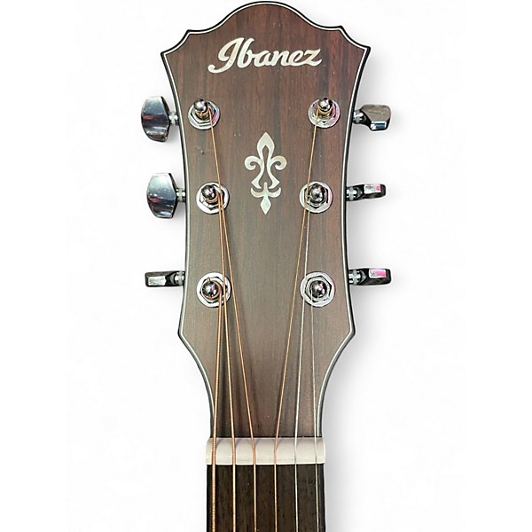 Used Ibanez AE140 Black Acoustic Electric Guitar