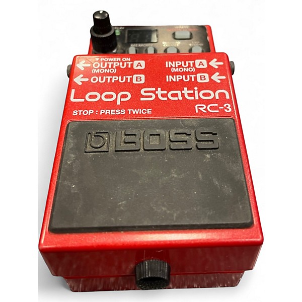 Used BOSS RC3 Loop Station Pedal