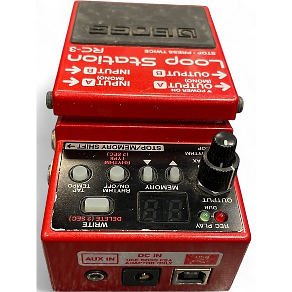 Used BOSS RC3 Loop Station Pedal