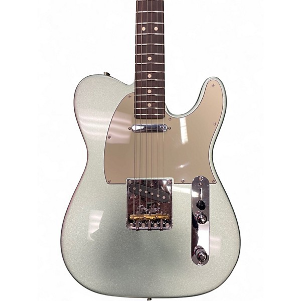 Used Fender American Professional II Telecaster Mystic Surf Green Solid Body Electric Guitar