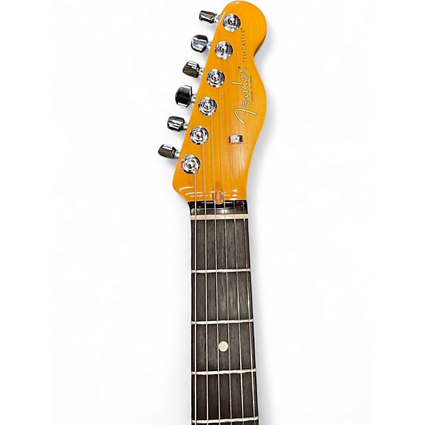 Used Fender American Professional II Telecaster Mystic Surf Green Solid Body Electric Guitar