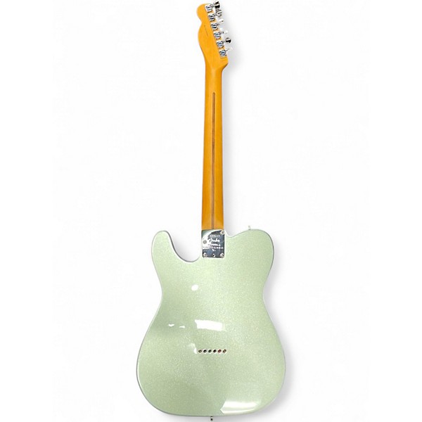 Used Fender American Professional II Telecaster Mystic Surf Green Solid Body Electric Guitar