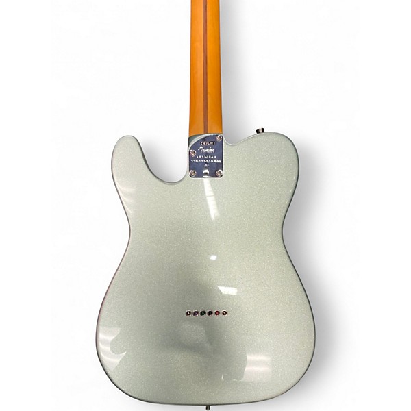 Used Fender American Professional II Telecaster Mystic Surf Green Solid Body Electric Guitar