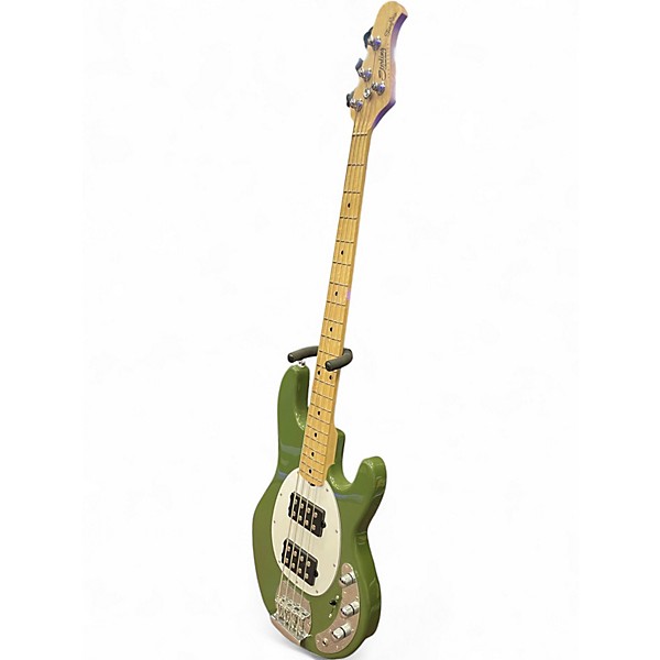 Used Sterling by Music Man Ray4HH Olive Electric Bass Guitar