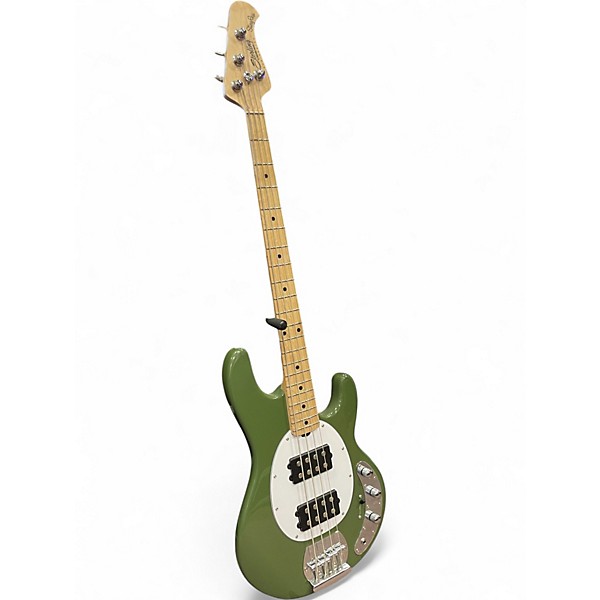 Used Sterling by Music Man Ray4HH Olive Electric Bass Guitar