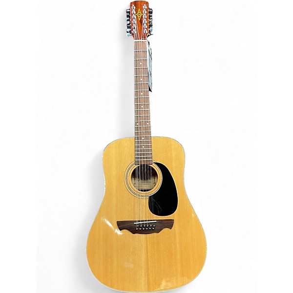 Used Alvarez rd20s12 Natural 12 String Acoustic Guitar